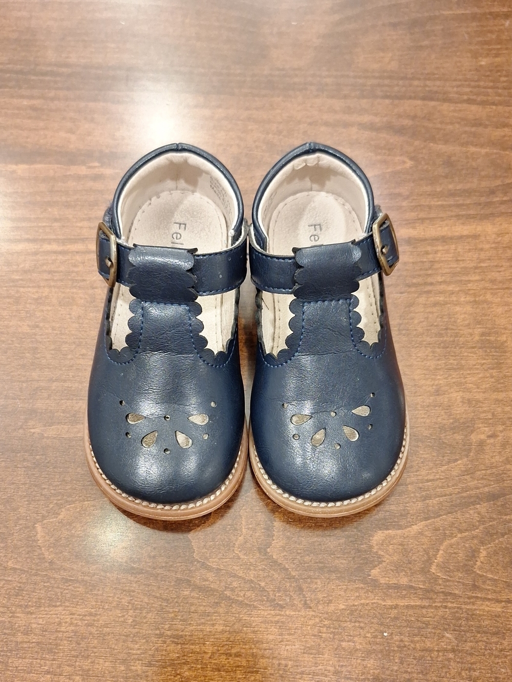Felix & Flora Navy Mary Jane Shoes